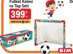 DEDE FUTBOL KALESİ VE TOP SETİ